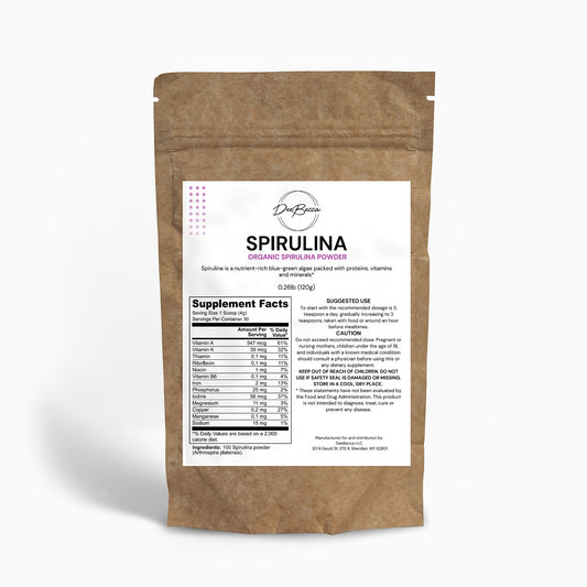 DeeBecca™ Organic Spirulina Powder