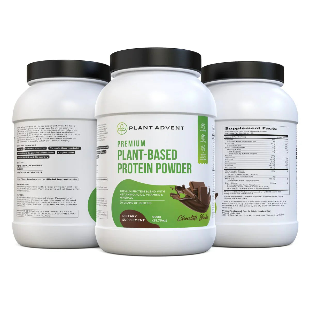 Plant Advent Premium Plant-Based Protein Powder