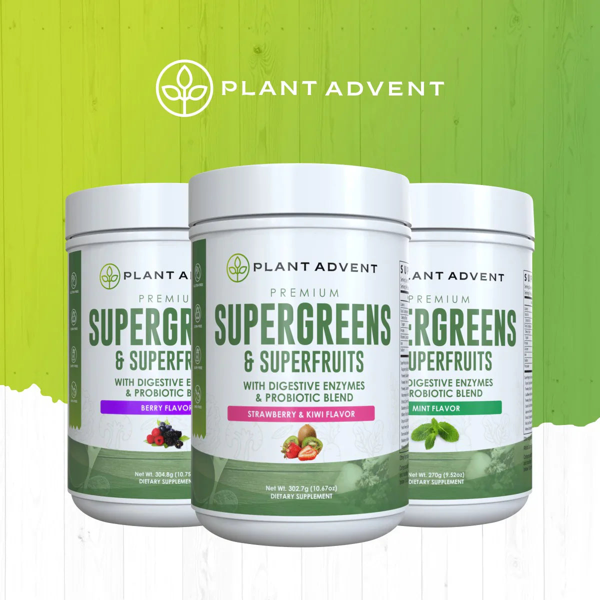 Plant Advent Premium Supergreens and Superfruits